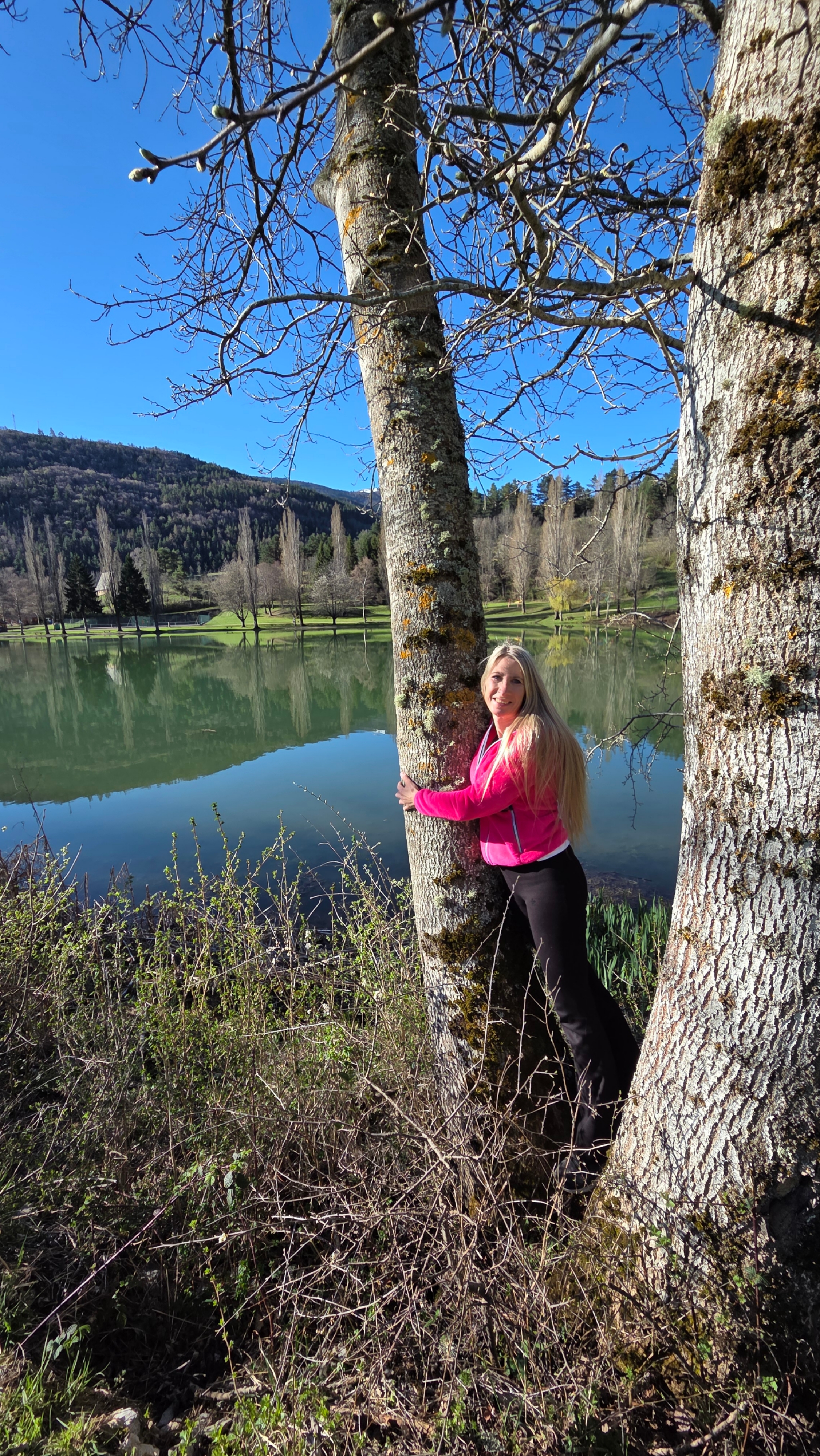 Bettina Sprenger in der Natur
